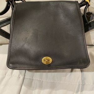 Vintage Coach Legacy Companion Crossbody Bag